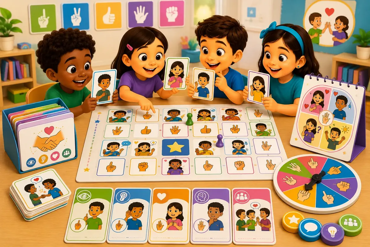 Jogos matemáticos financeiros para Libras escolar